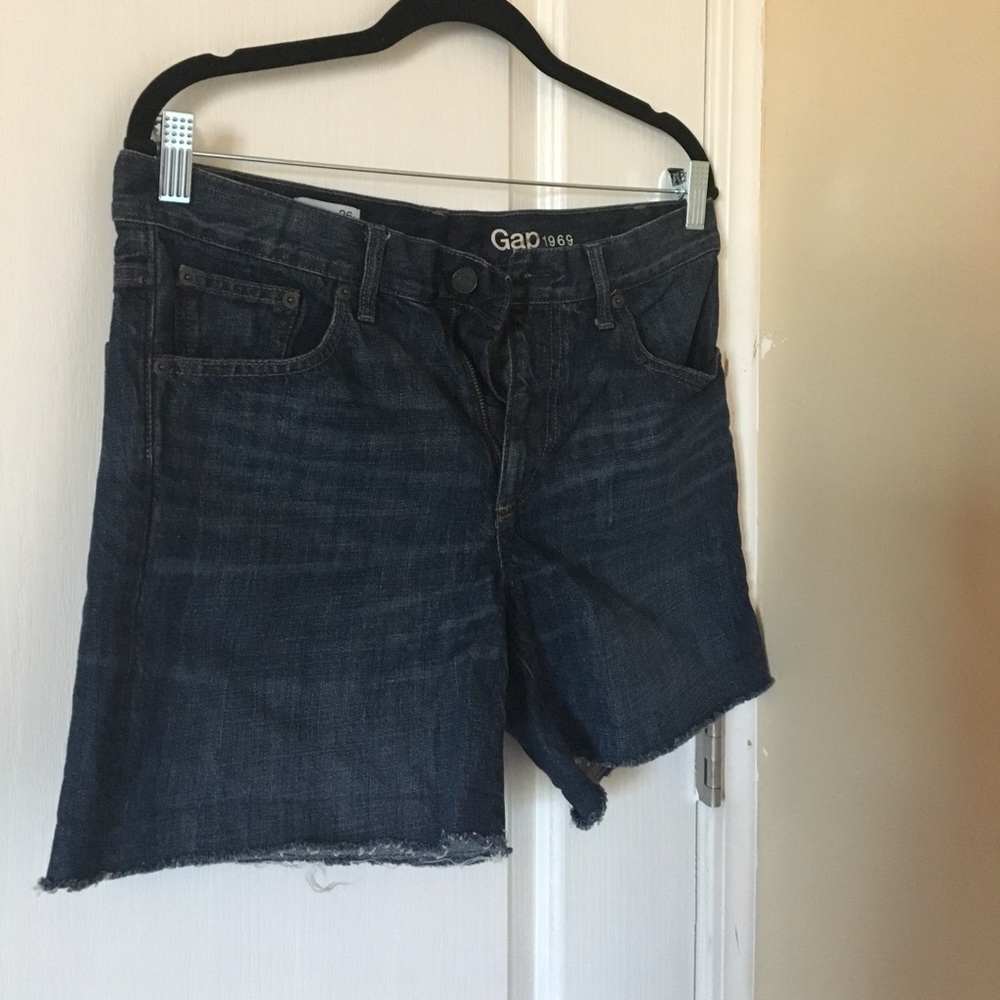 Sexy boyfriend shorts gap denim cute high waist